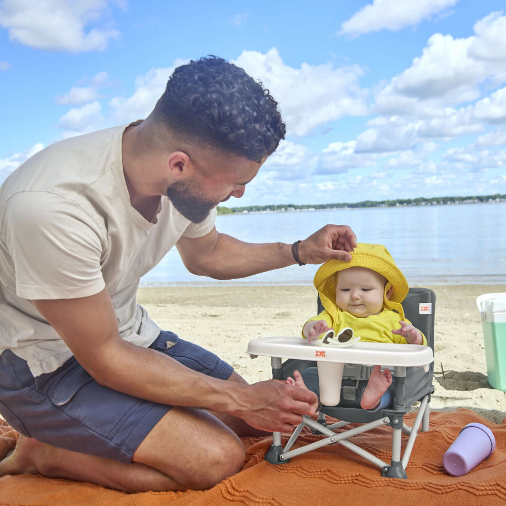 Silla Plegable portátil Pop 'N Sit Grey