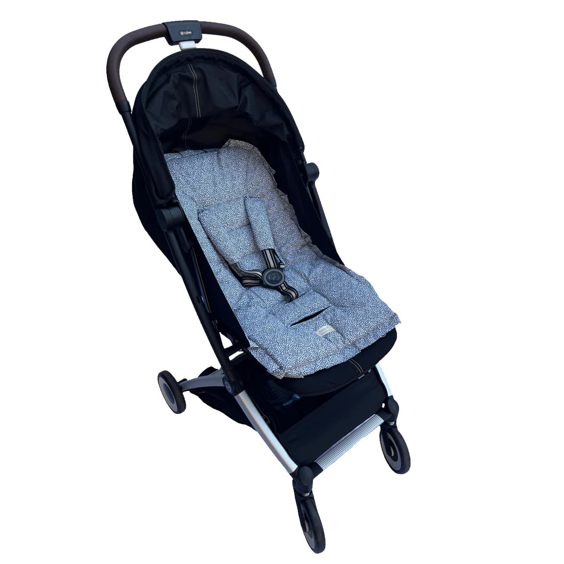 Colchón Protector de coche Flores Oliva