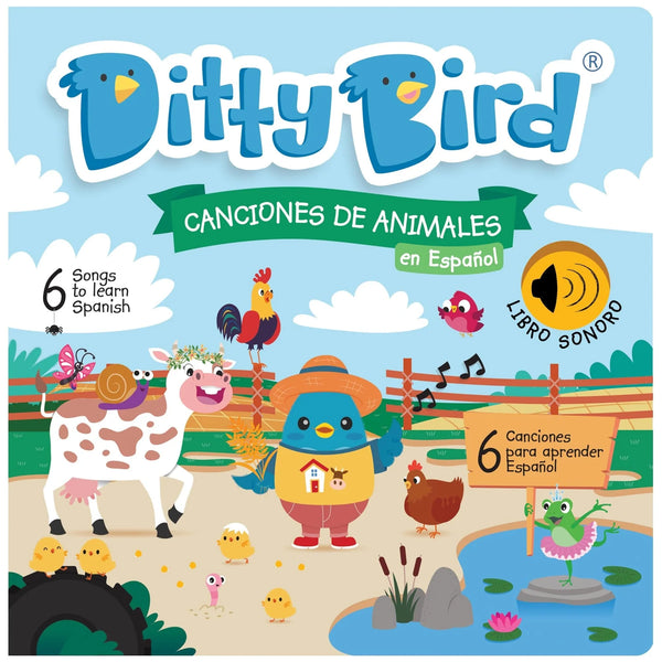 Libro Interactivo Canciones de Animales en español