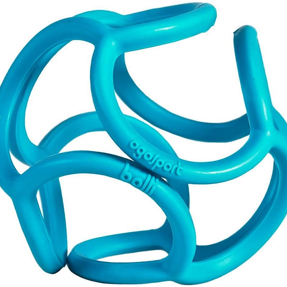 Bolli, Juguete Mordedor Sensorial Silicona Azul