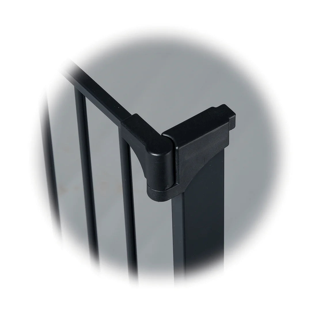 Puerta de Seguridad Infantil a Presión Gateway® Pressure Plus Negra