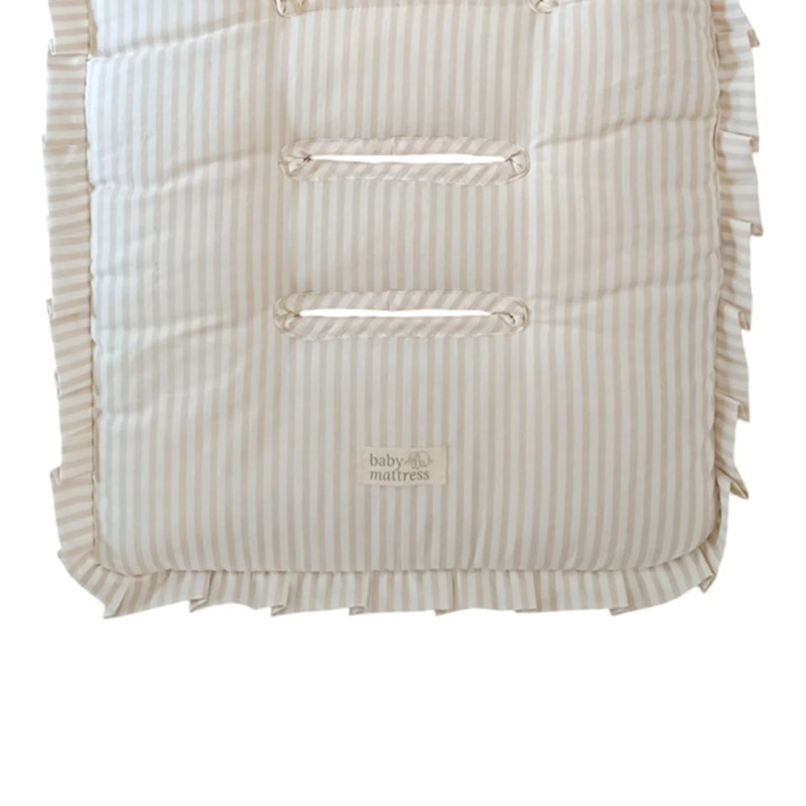 Colchón Protector de coche Beige Rayas