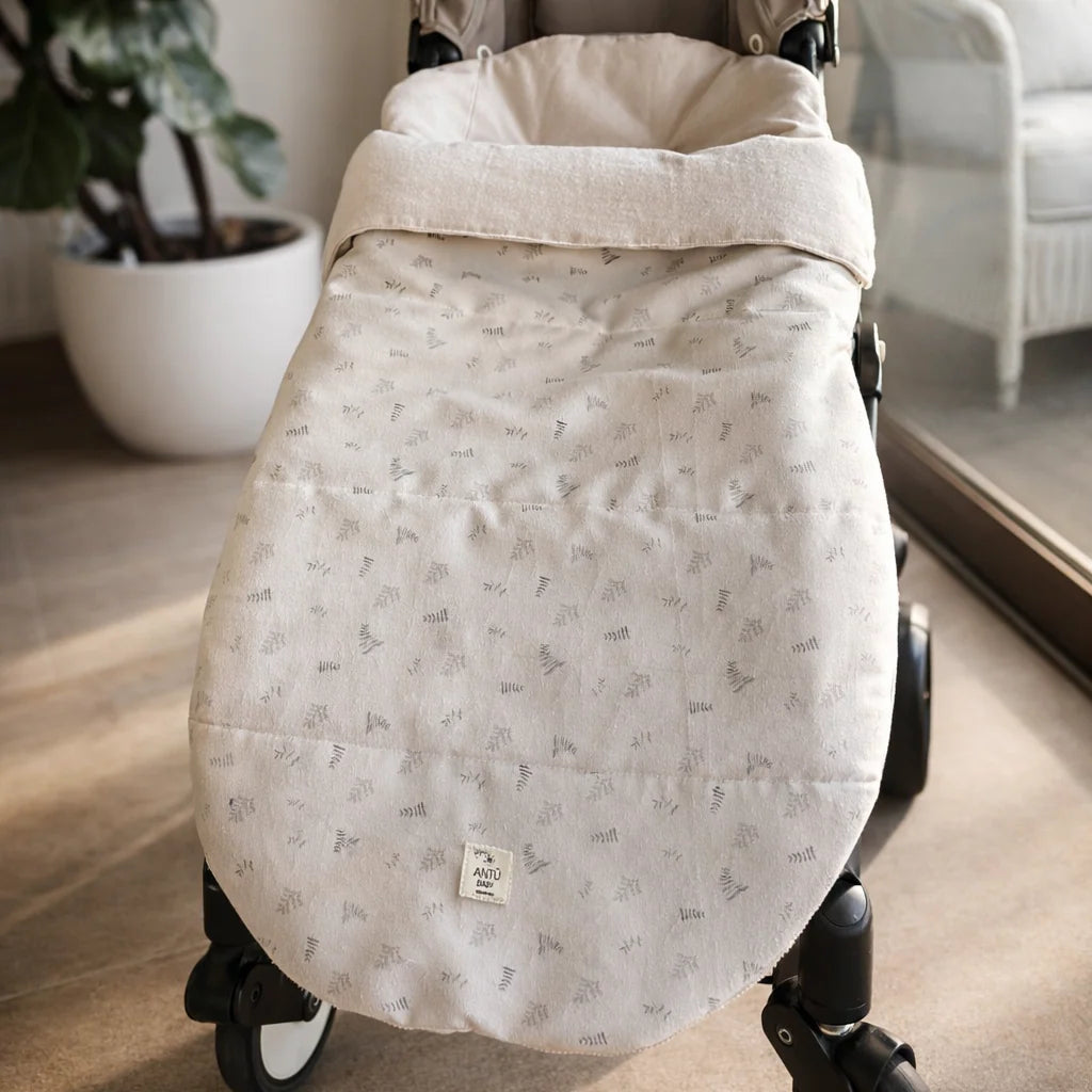 Saquito de invierno universal para coche Hojas claras