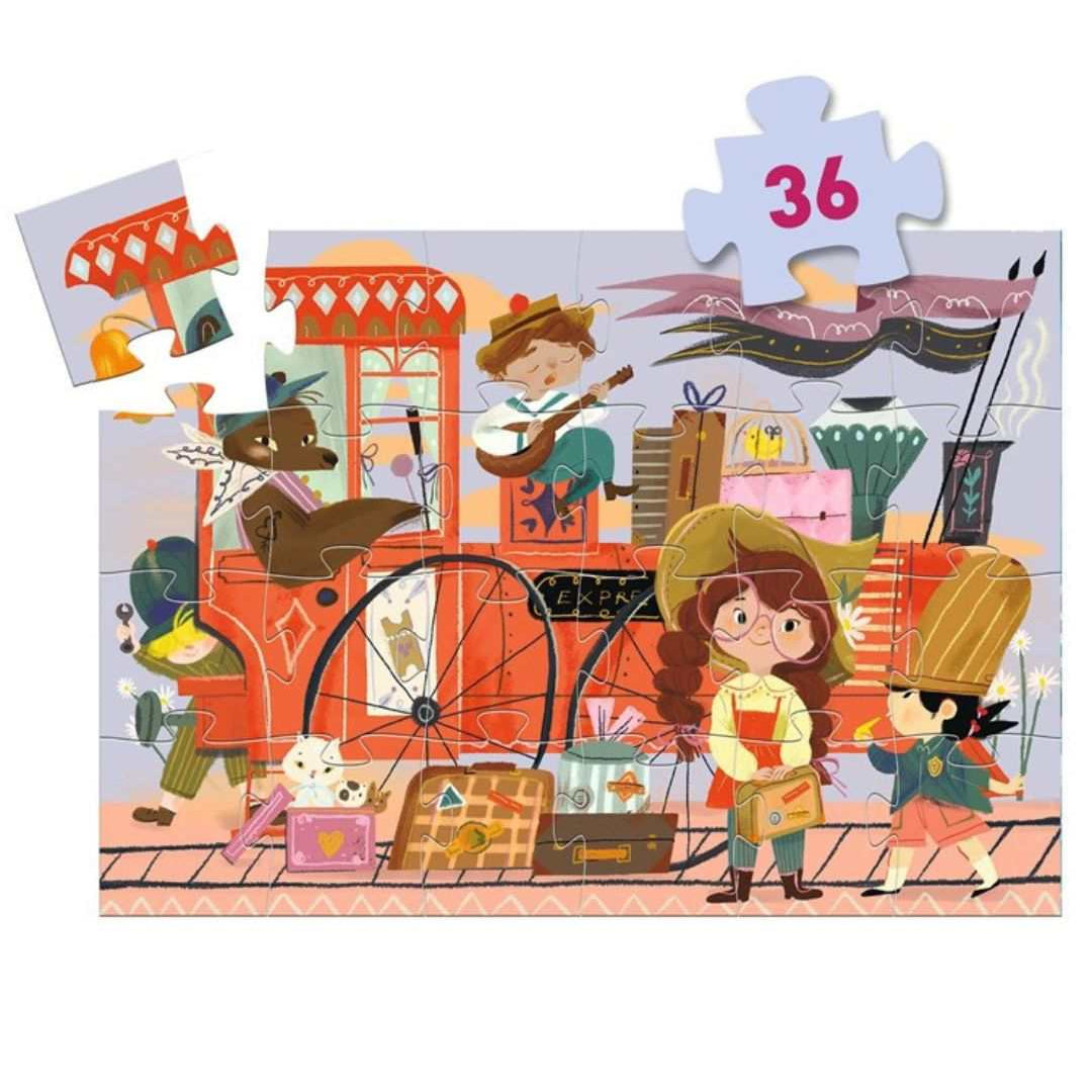 Puzzle El viaje de Mia 36 pcs