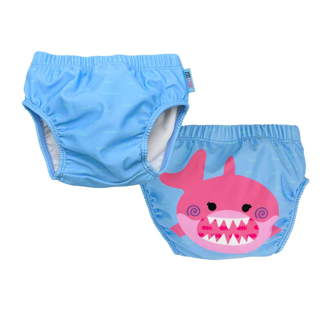Traje de Baño con Pañal Zunga Pink Shark pack de 2