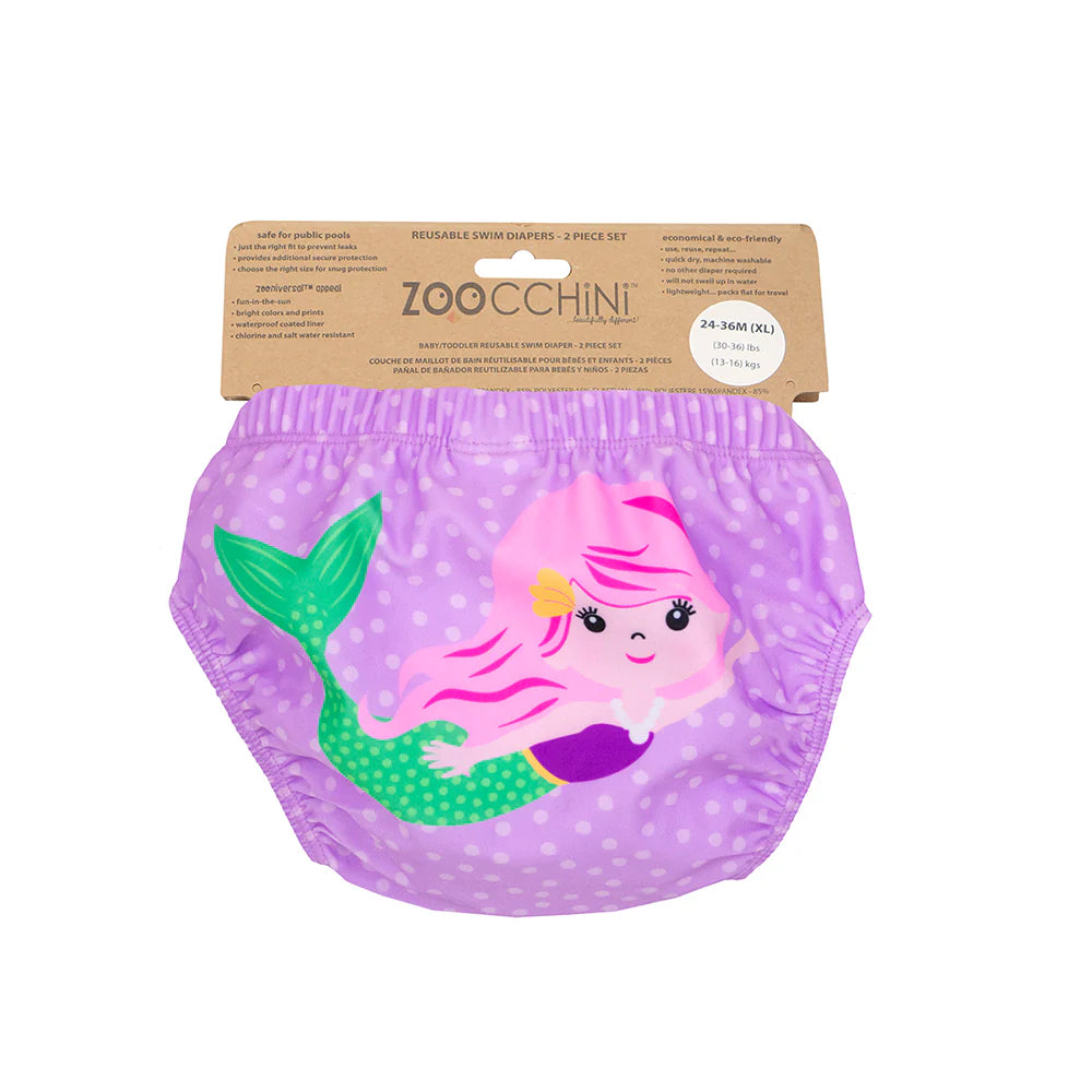 Traje de Baño con Pañal Zunga Mermaid (pack de 2)