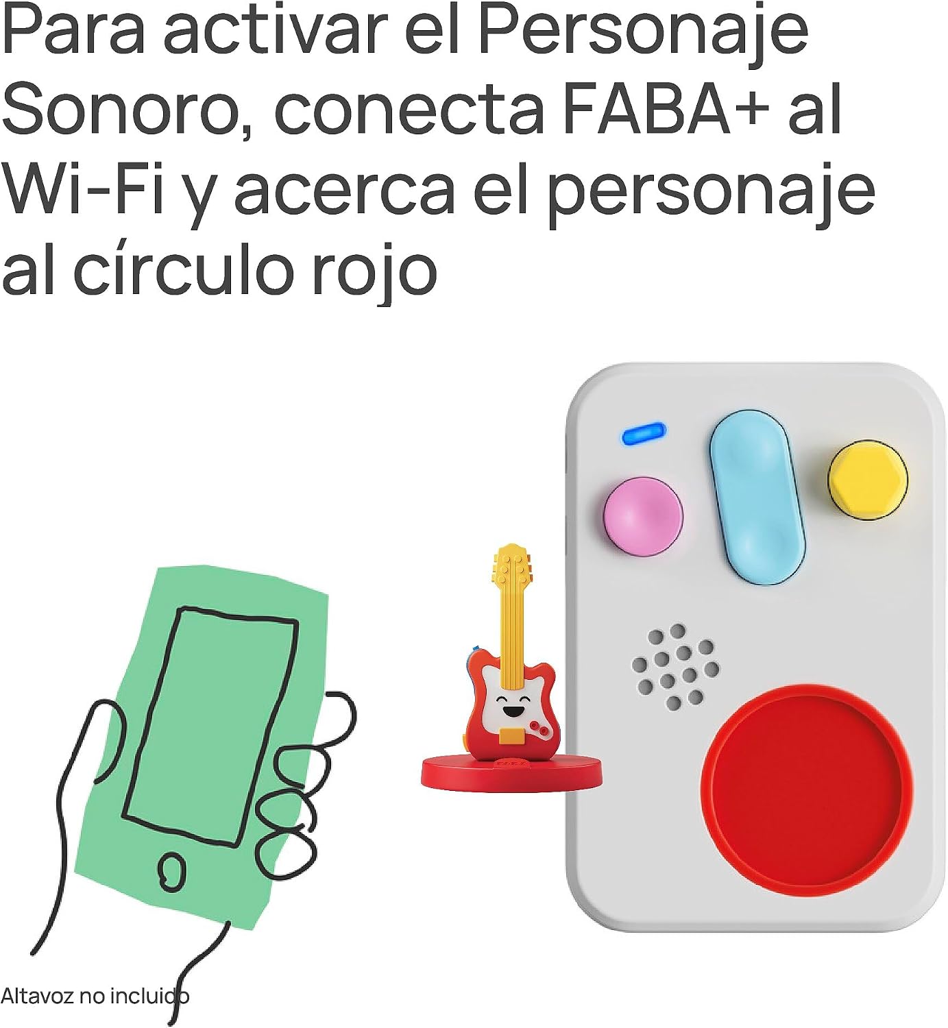 Personaje sonoro para cuentacuentos A Todo Rock and 'Roll