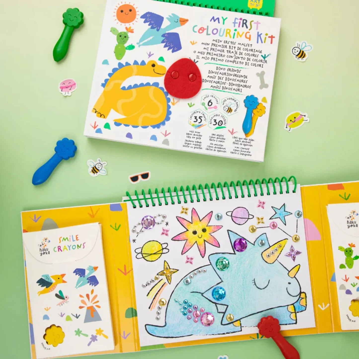 Mi Primer Kit para pintar Amigos Dinos