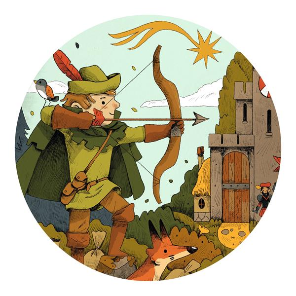 Puzzle Robin Hood 36 pcs