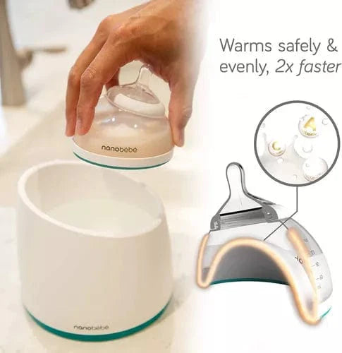 Calentador de mamaderas turquesa