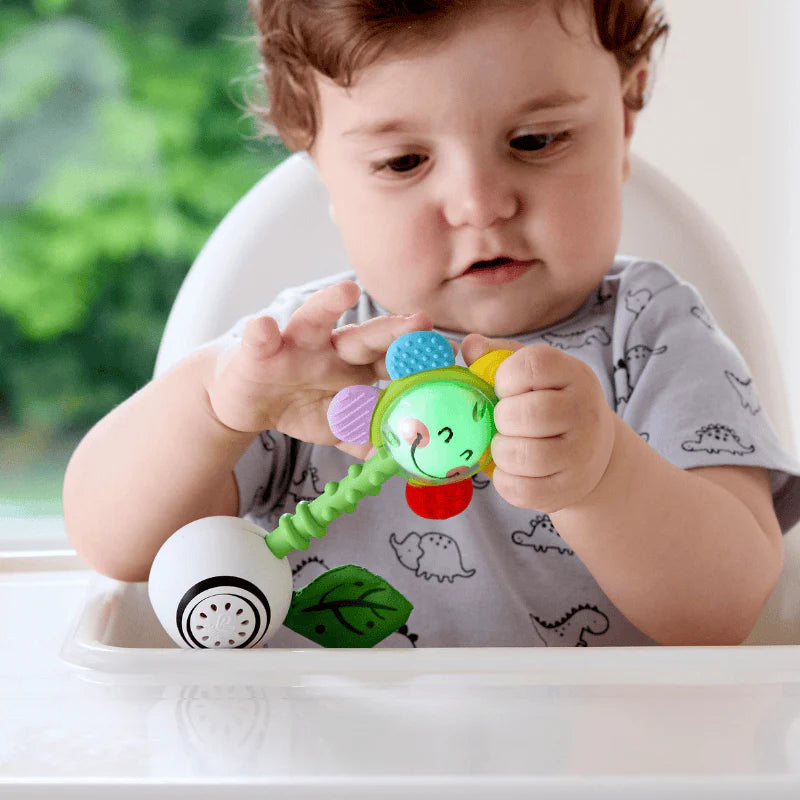 Sonajero y mordedor Flor con Luces