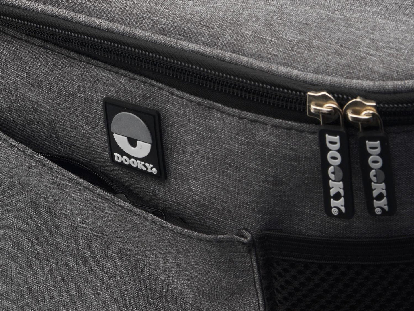 Organizador Deluxe para coche Gris Melange