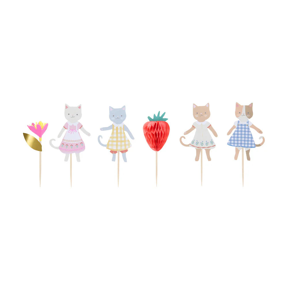 Kit para cupcakes Club de gatitos