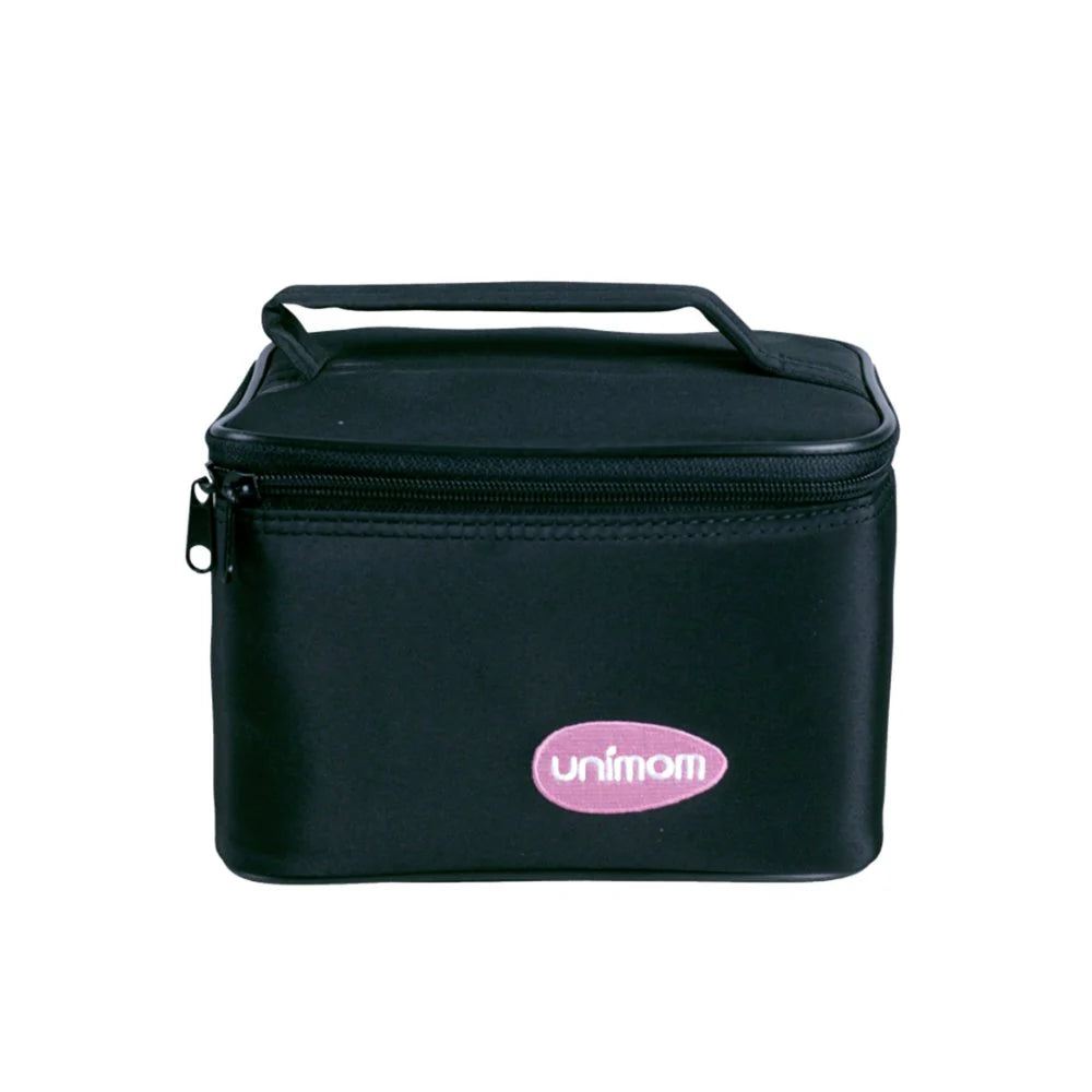 Cooler con gel frío y 5 botellas 150 ml