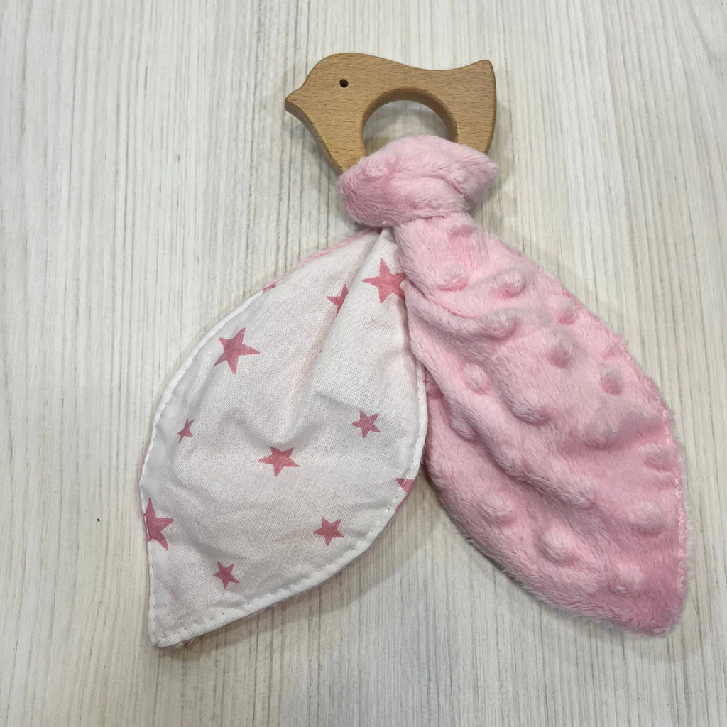 Sonajero Pajarito Ruidoso Rosado