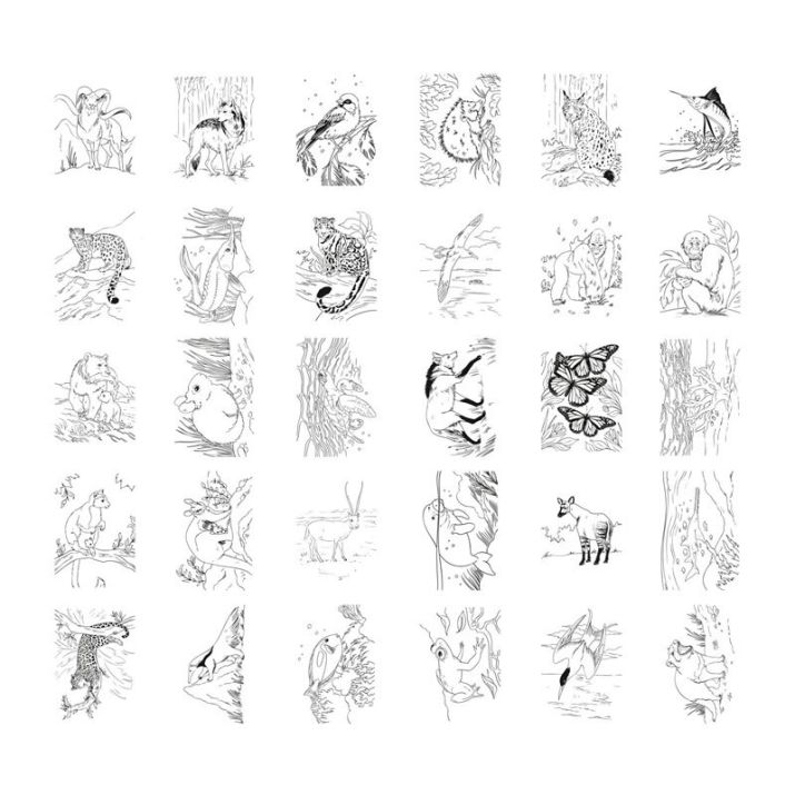 Tablet de dibujo Kidydraw Pad Animals