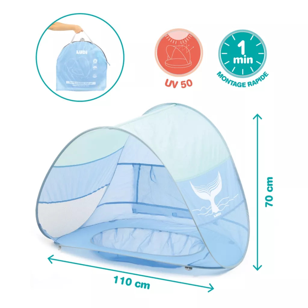 Carpa Piscina multifunción Ballena