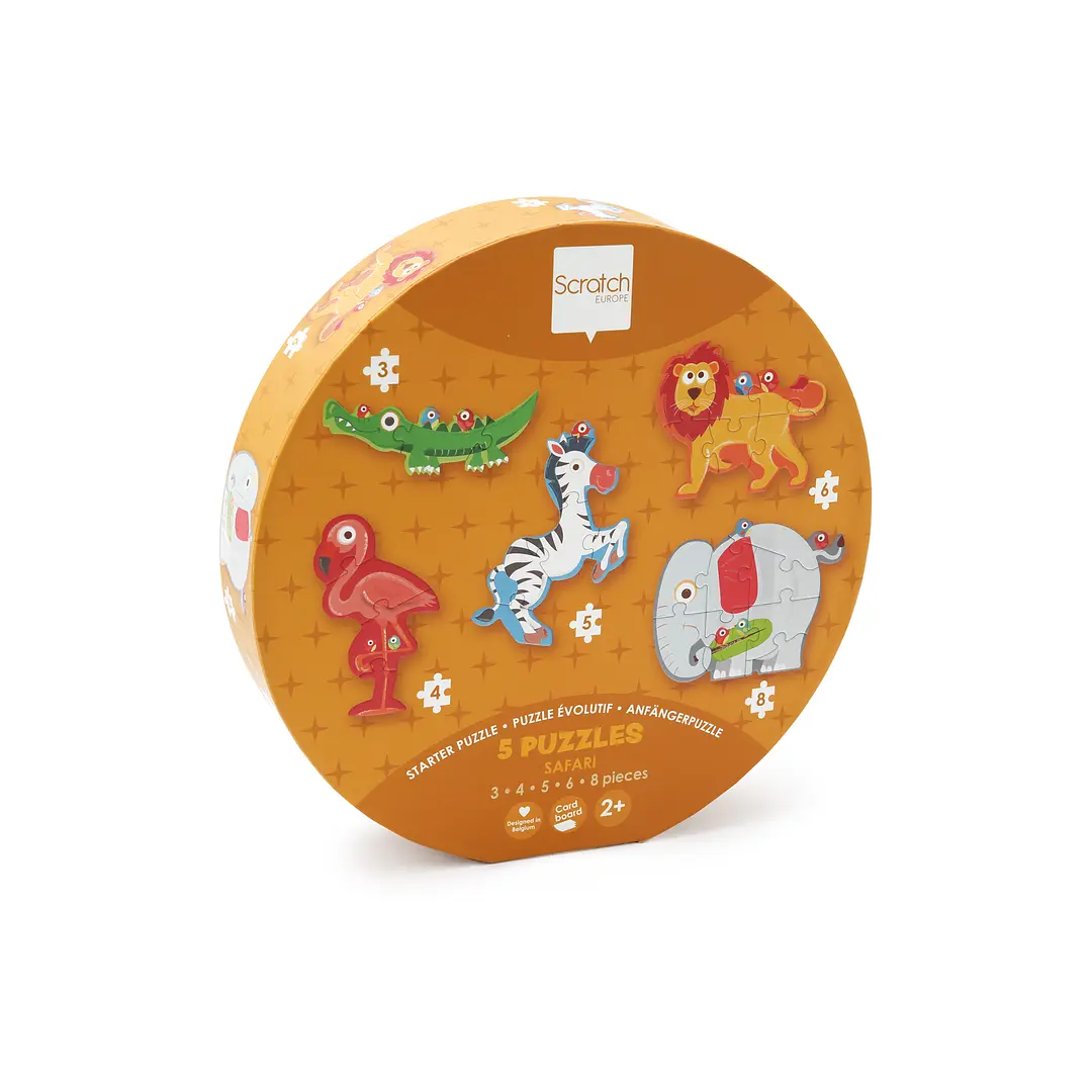Puzzle Progresivo Safari