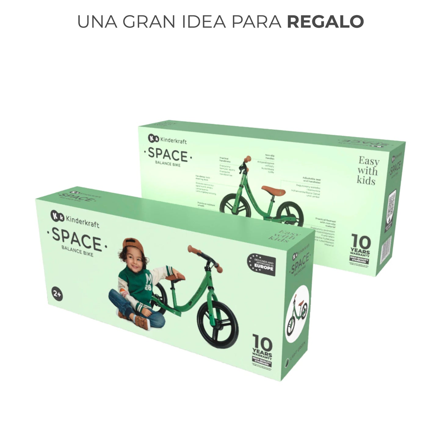 Bicicleta de Balance Space Verde