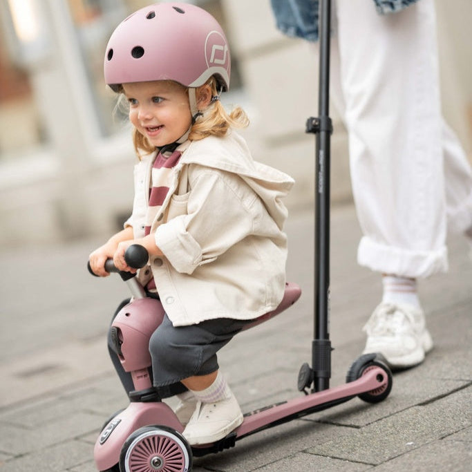 Scooter Push and Go Highwaykick Wildberry