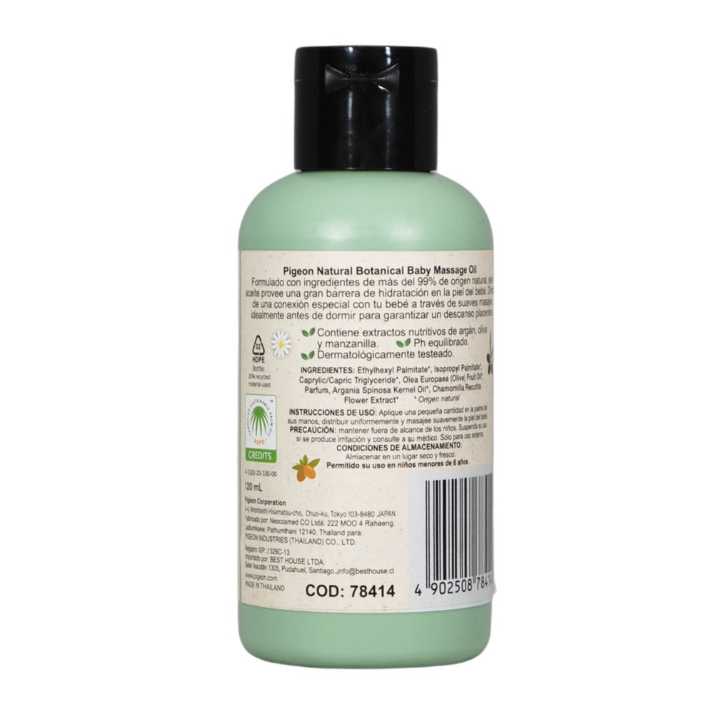 Aceite de bebé 120ml Botánical