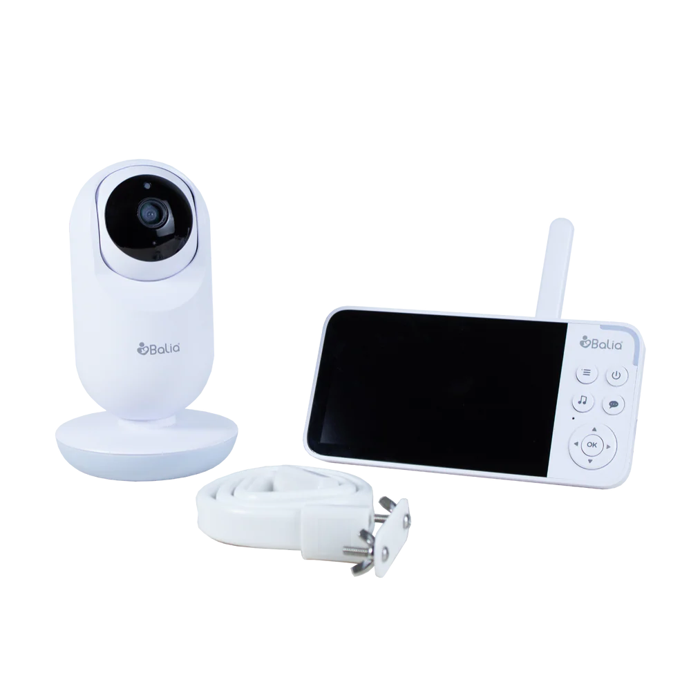 Monitor de Bebé con Cámara 360° y Visión Nocturna