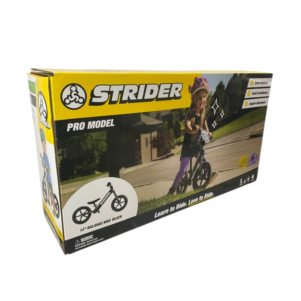 Bicicleta PRO Aro 12" Negra