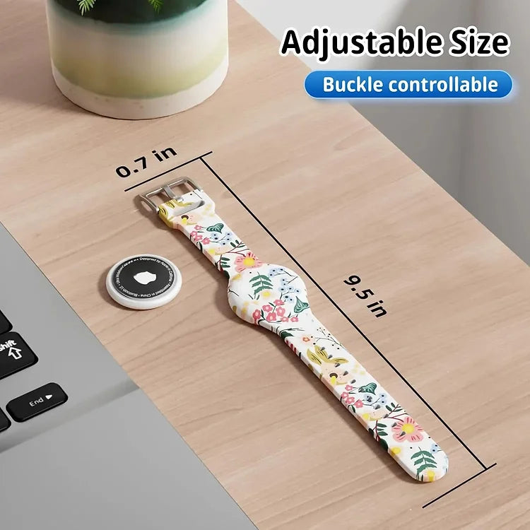 Pulsera para smart tag Camuflado Celeste