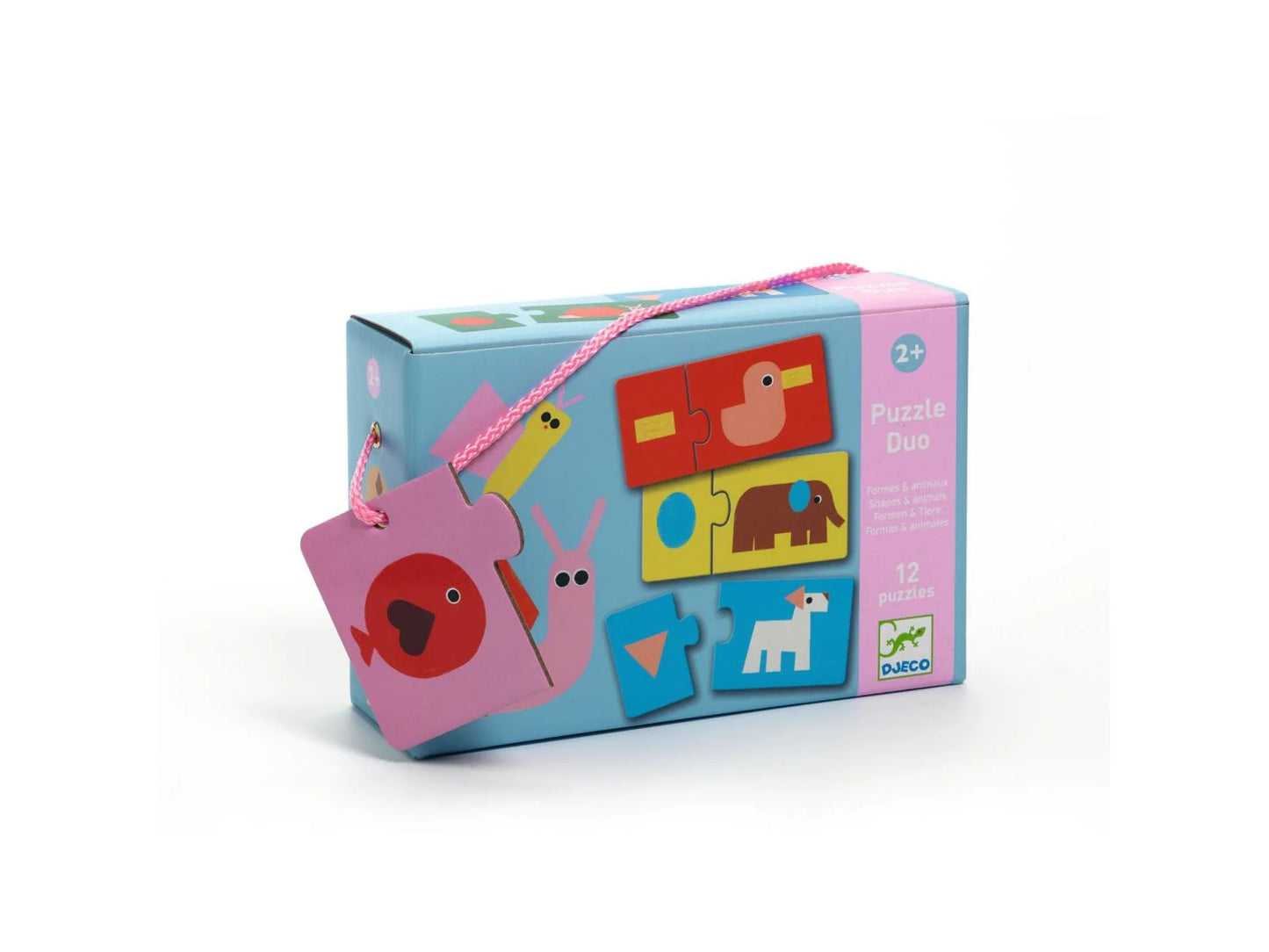 Puzzle Dúo Formas y Animales