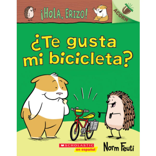 Libro ¡Hola, Erizo! ¿Te gusta mi bicicleta?