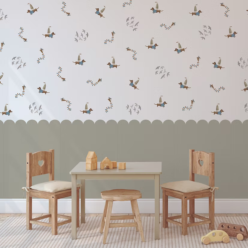 Stickers de Muro removibles Perro & Ganso