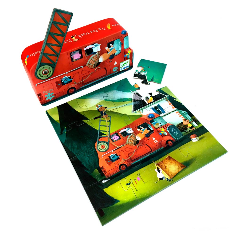 Puzzle Bombero 16 pcs