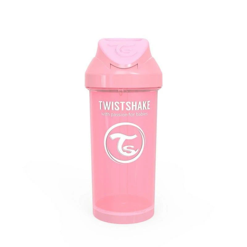 Vaso Rosado con Bombilla 360ml