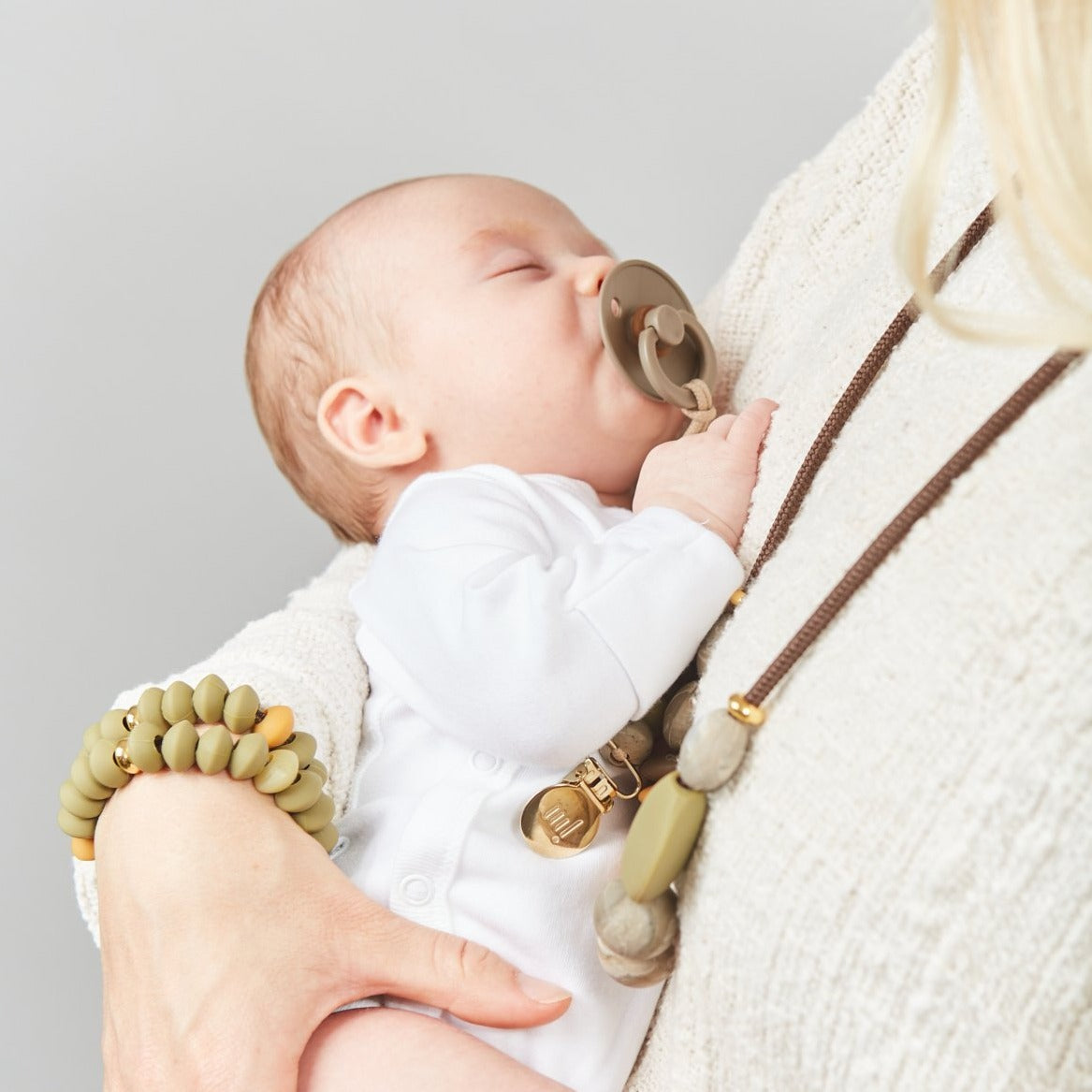 Chupete Bibs Pack Sage & Cloud Night