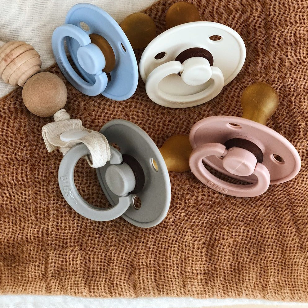 Chupete Bibs Pack Vanilla-Blush
