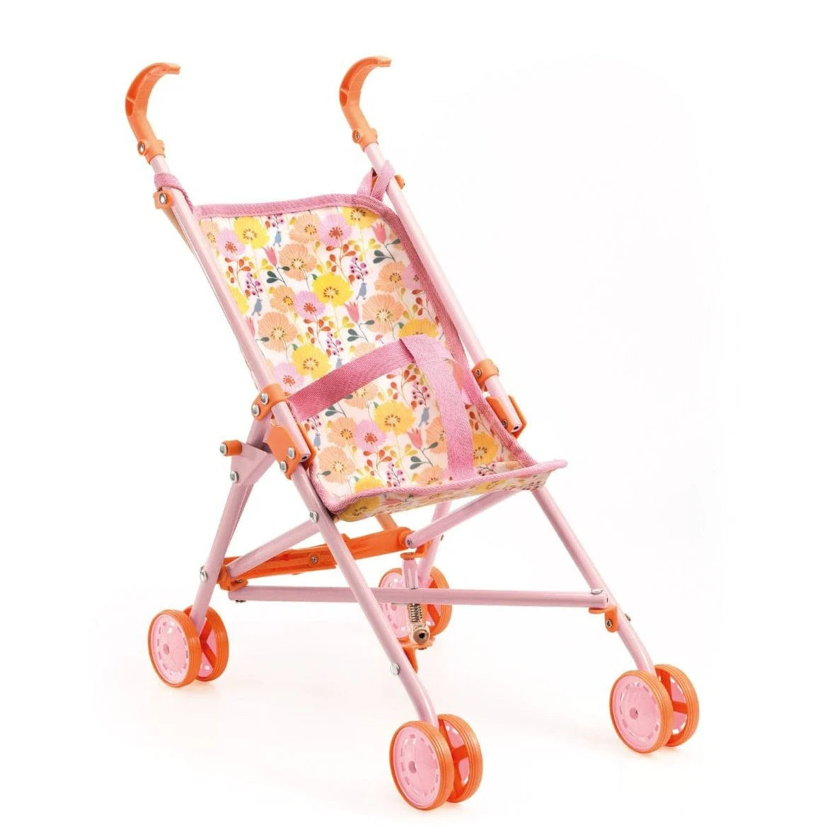 Coche para Muñeca Flores 54 cm