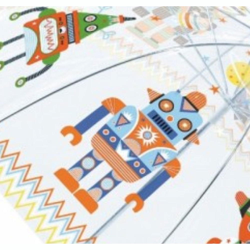 Paraguas Diseño Robots