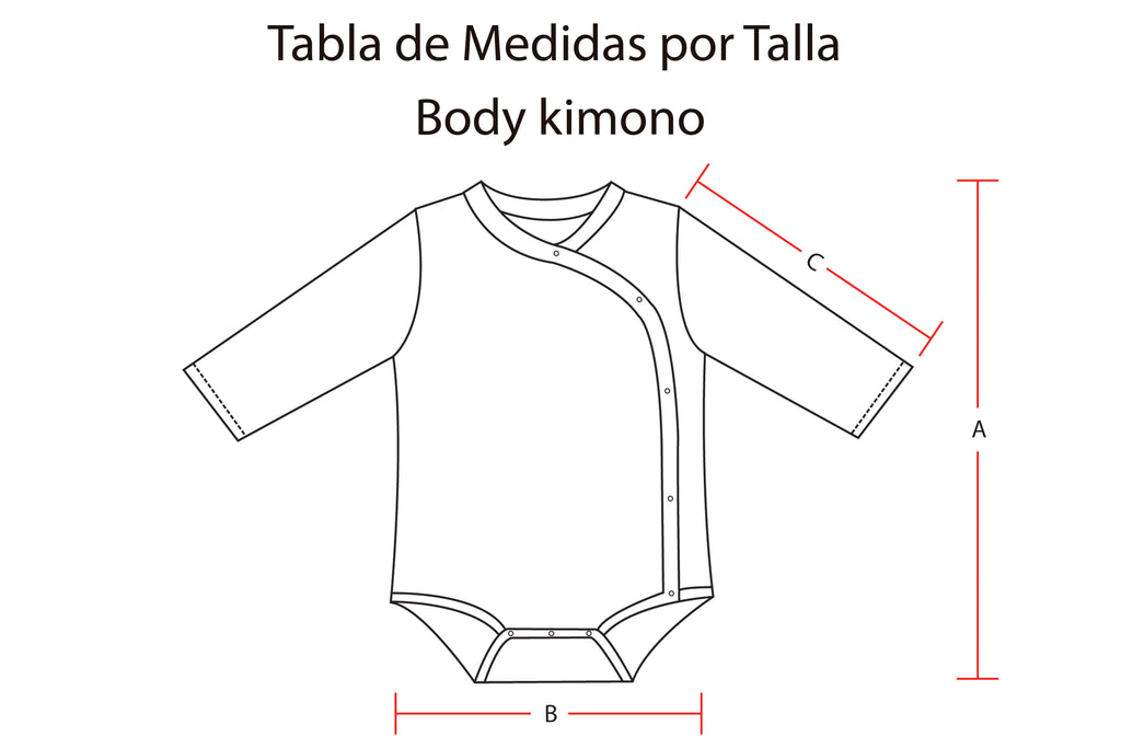 Body kimono Plumas