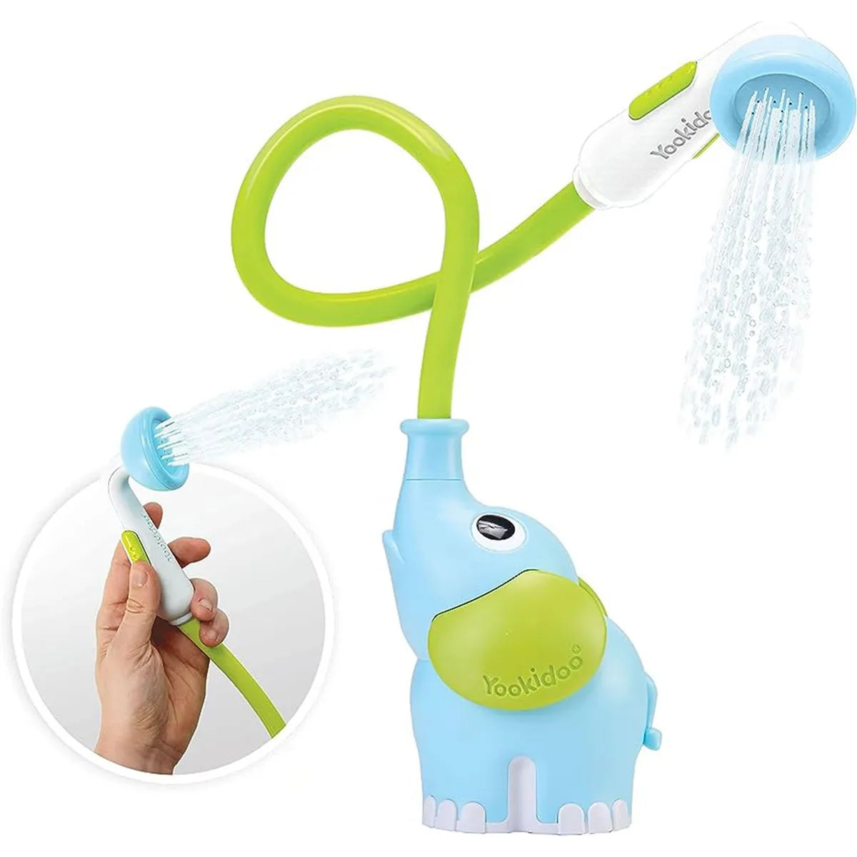 Elefante Ducha Interactivo Azul