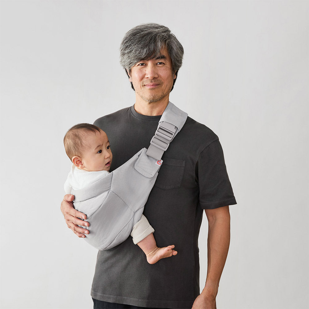 Portabebé Bandolera Upsie Pearl Grey