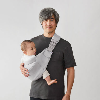 Portabebé Bandolera Upsie Pearl Grey