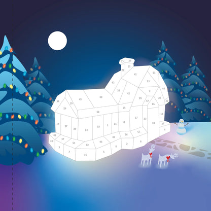 Paint by Stickers Nochebuena