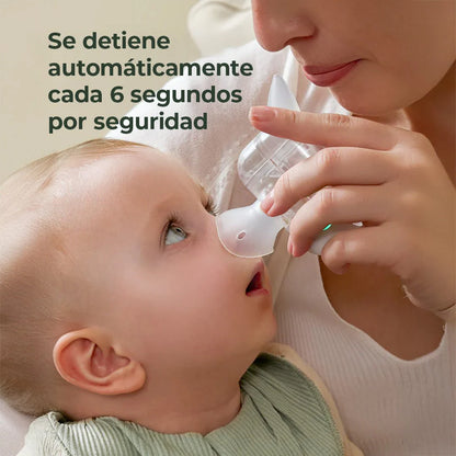 Aspirador Nasal Eléctrico 2 en 1 BreezyClear Pro™ Grado Hospitalario
