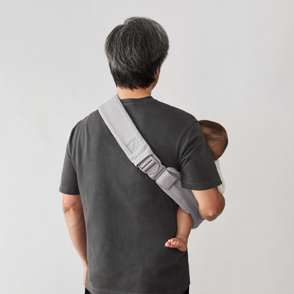 Portabebé Bandolera Upsie Pearl Grey