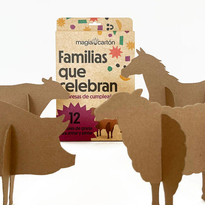 Pack Sorpresa de 12 Animales de Granja
