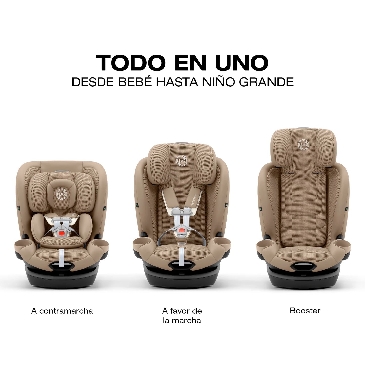 Silla de Auto Convertible Callisto Todo en Una G 360 SS Black
