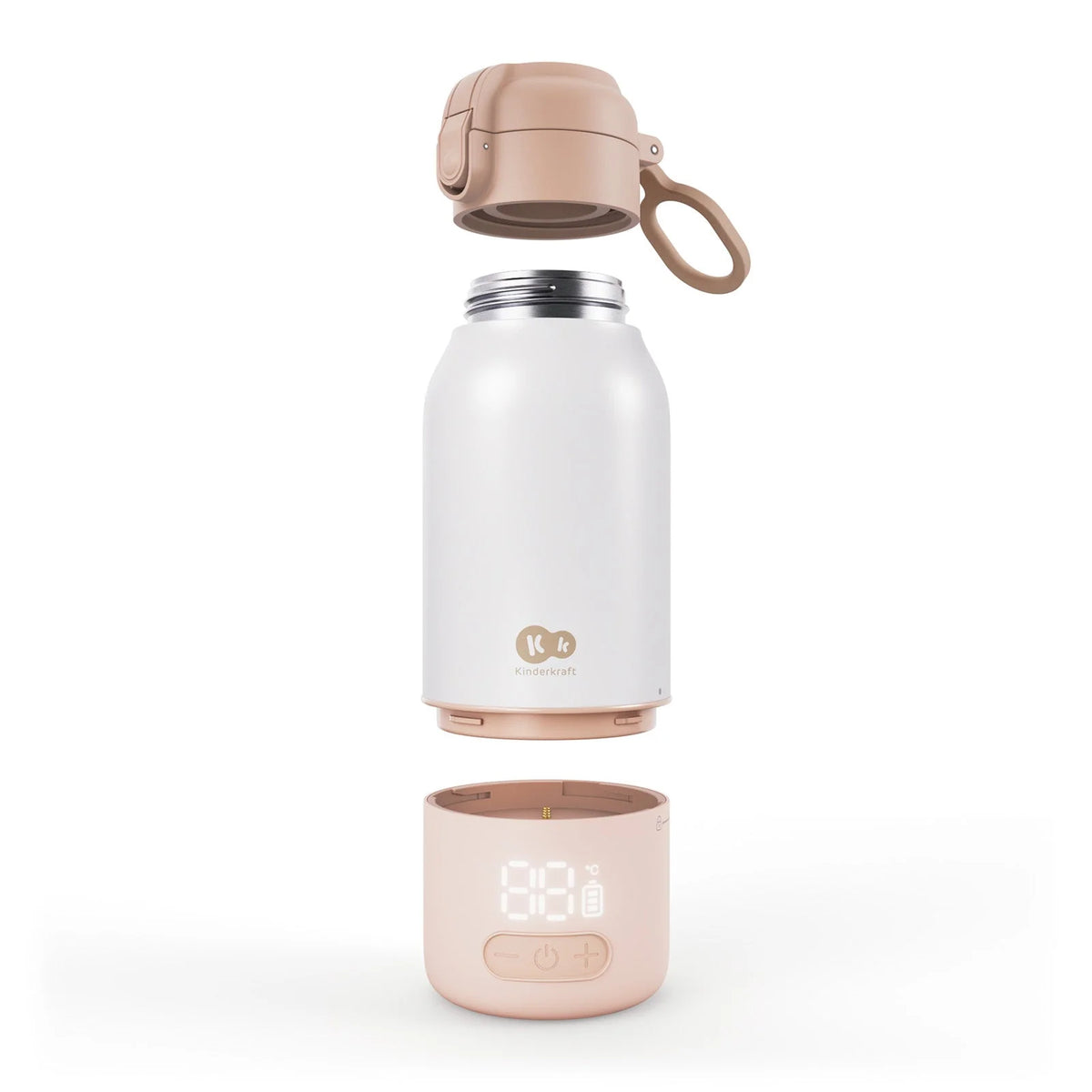 Termo calentador de leche portátil 2 en 1 Gaja Beige
