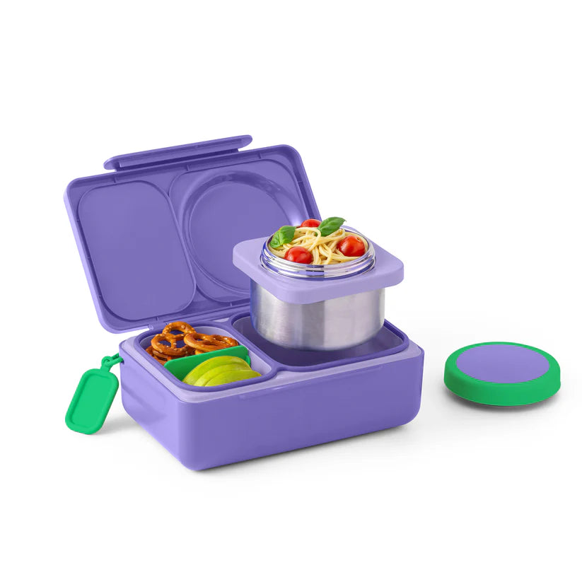 Lonchera Térmica Infantil con Termo Integrado Galaxy Purple