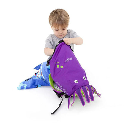 Mochila Impermeable Pulpo Morado