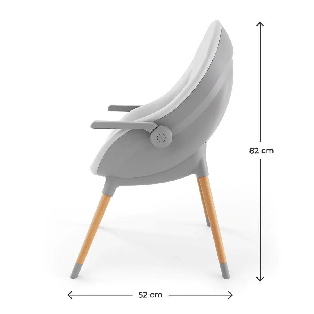 Silla de comer evolutiva 3 en 1 Fini Up Grey